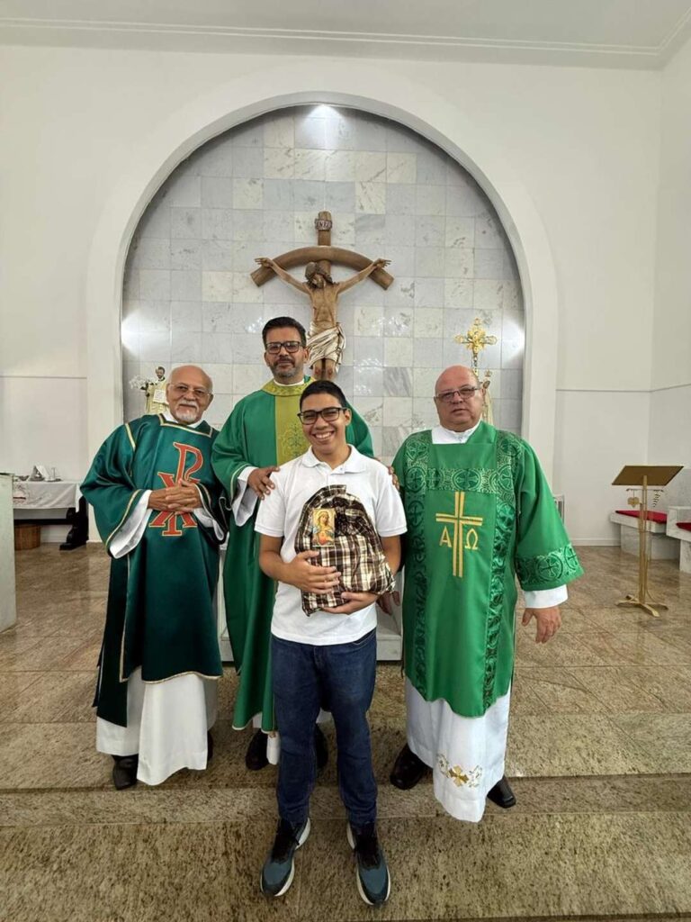 Envio de Caio Gomes da Silva ao Seminário