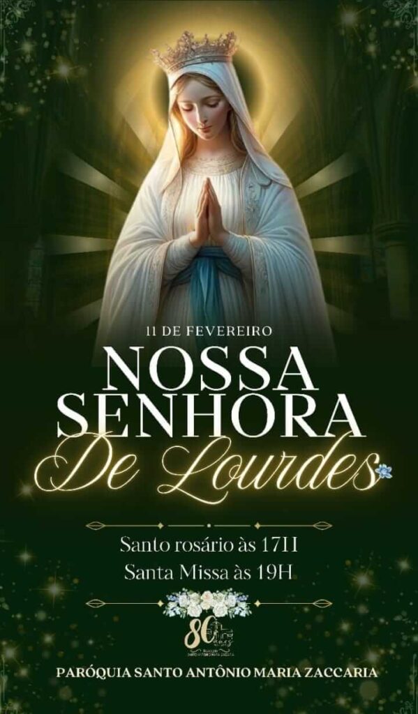 11 de Fevereiro | Festa de Nossa Senhora de Lourdes