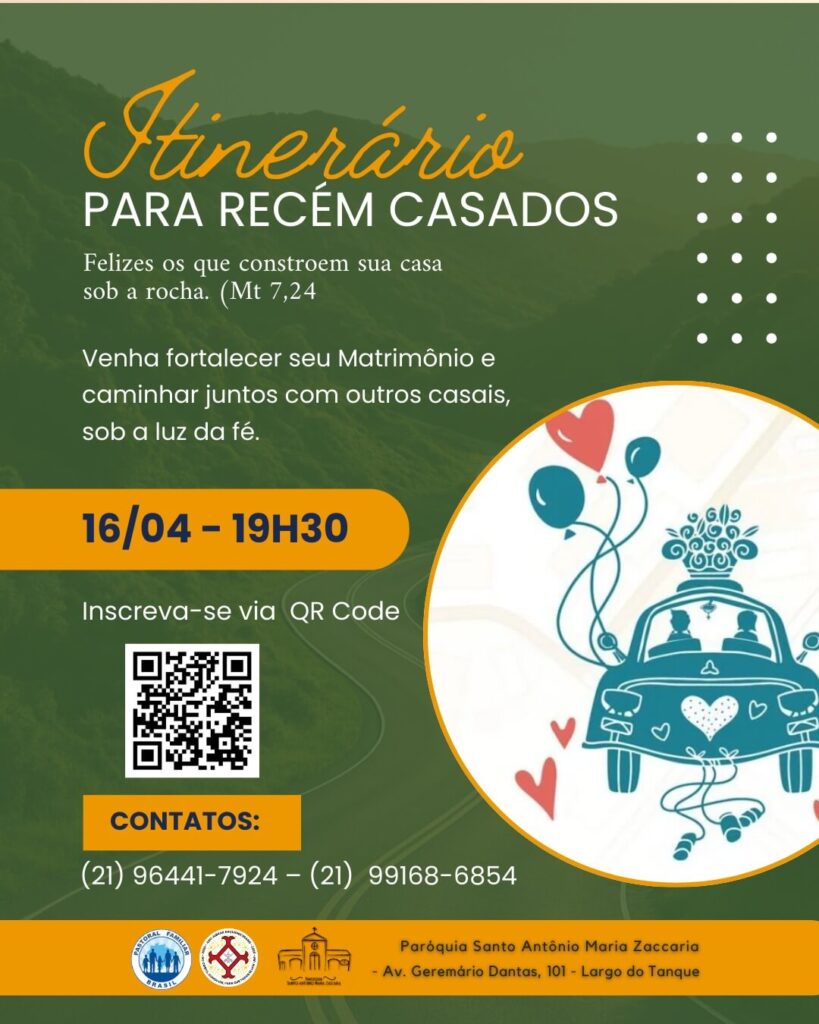 Itinerário para Recém-Casados – Fortalecendo o Matrimônio na Fé