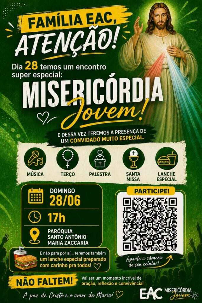 Encontro Misericórdia Jovem – 28/06