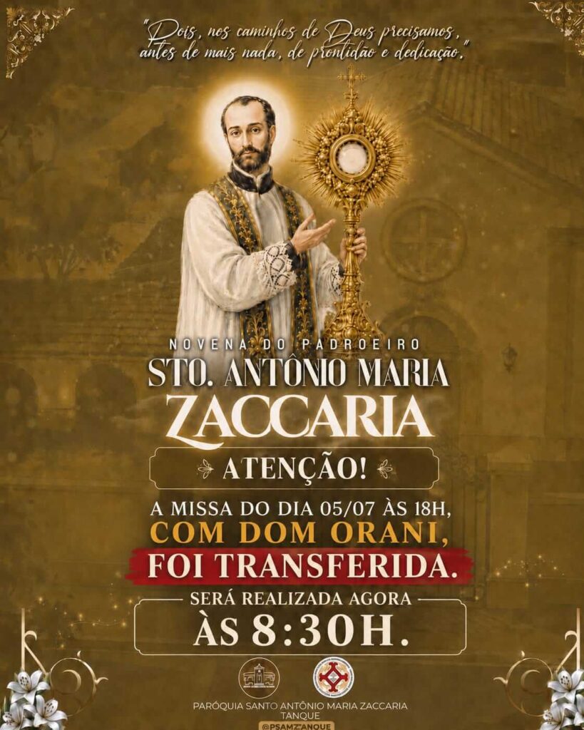 Missa com Dom Orani tem novo horário na Novena do Padroeiro